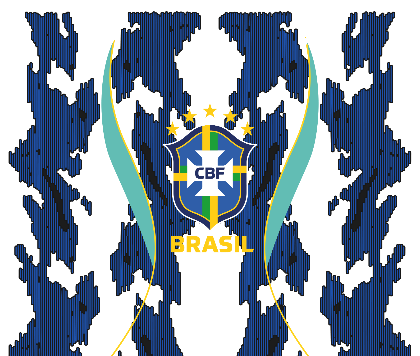 Garrafa Térmica Fresh + Ebook - CBF - Uniforme 2 Escudo - 2026