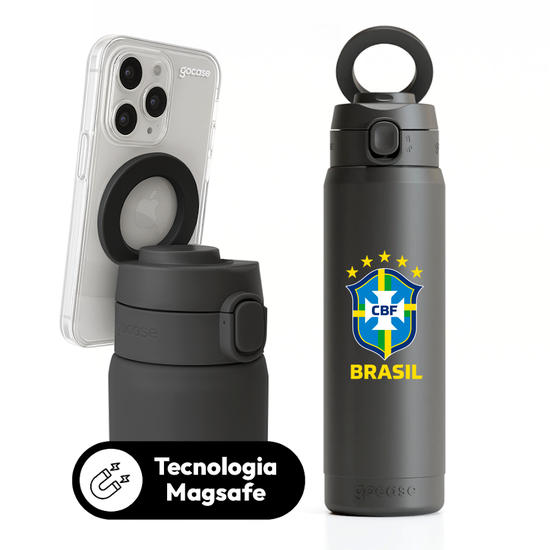Garrafa Térmica Magsafe + Ebook - CBF - Títulos