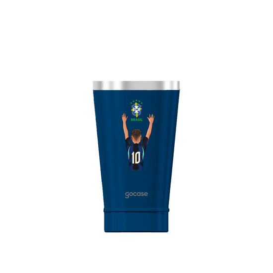 Copo Térmico Cerveja + Ebook - CBF - Garoto Uniforme 02