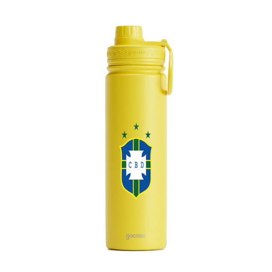 Garrafa Térmica Fresh + Ebook - CBF - Uniforme 1970