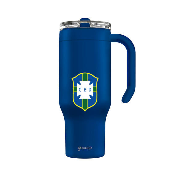Garrafa Térmica Fresh + Ebook - CBF - Uniforme 1958