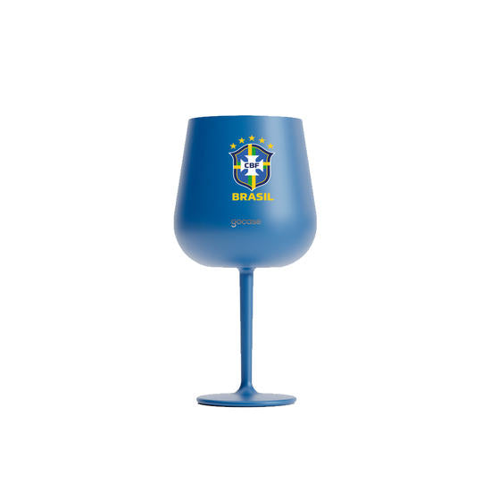 Taça Térmica Drink + Ebook - CBF - Uniforme 01 Personalizado
