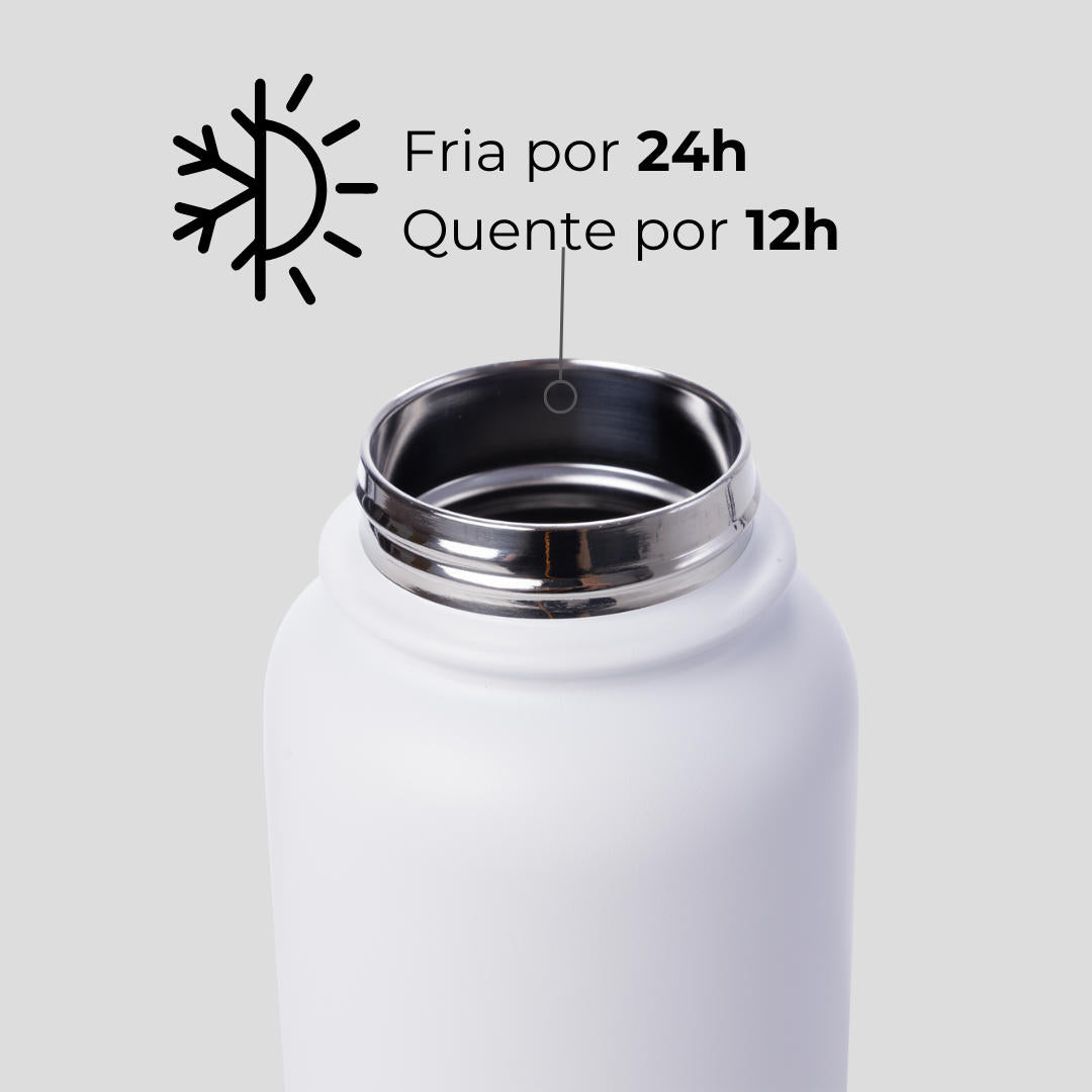 Garrafa Térmica Fresh + Ebook - CBF - Uniforme 1958