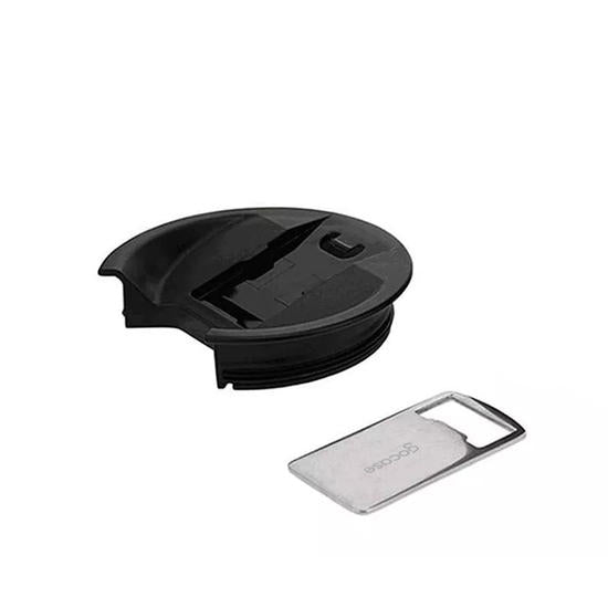 Copo Térmico Cerveja + Ebook - CBF - Escudo Minimalista Branco