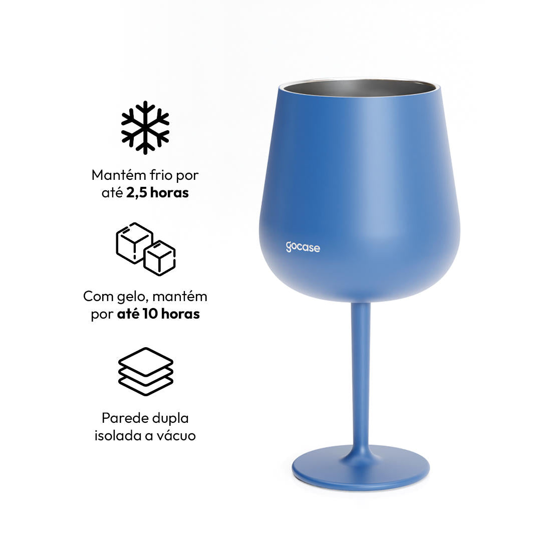 Taça Térmica Drink + Ebook - CBF - Uniforme 01 Personalizado