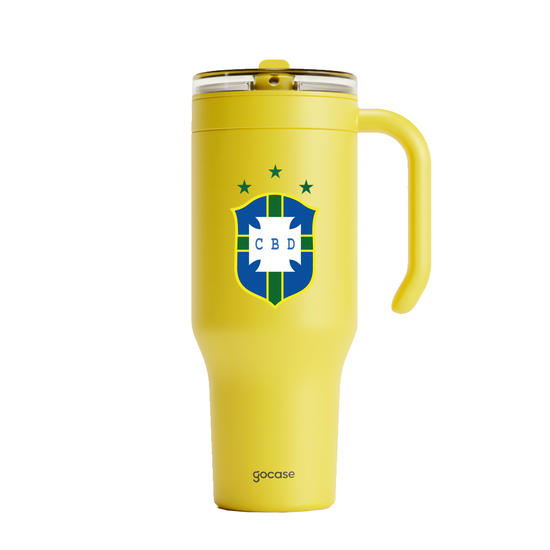 Garrafa Térmica Fresh + Ebook - CBF - Uniforme 1970