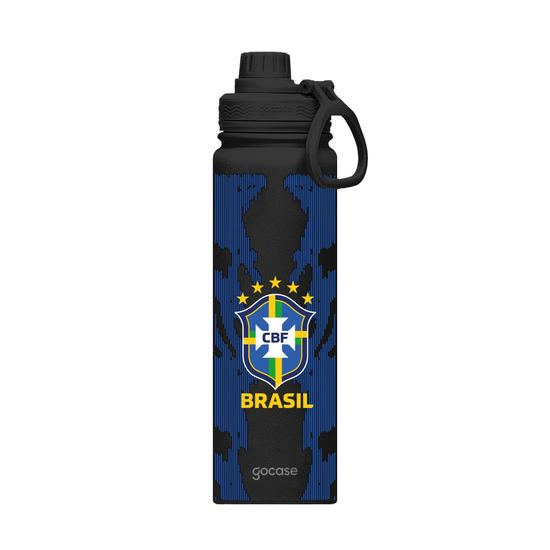 Garrafa Térmica Fresh + Ebook - CBF - Uniforme 2 Personalizado - 2026