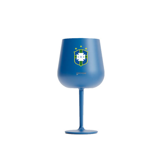 Taça Térmica Drink + Ebook - CBF - Uniforme 1970
