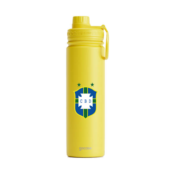 Copo Térmico Life + Ebook - CBF - Uniforme 1962